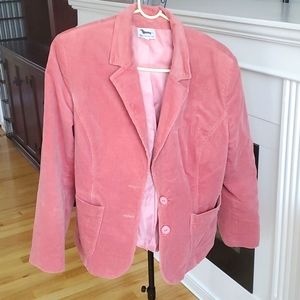 Maxi Salmon Corduroy Jacket